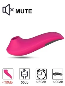 Vibrador Succionador De Clítoris Para Mujer, 5 Modos De Succión, Estimulador De Clítoris Y Pezón, Juguete Sexual Para Adultos, Masturbación Femenina, 1 Unidad