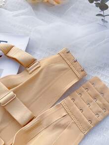 Brasier con Tirantes en los Hombros y Pecho para Mujer - Beis - Ver 6