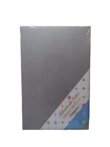 PHOTO ALBUM IDEAL TO SAVE YOUR MEMORIES 200 4X6 PHOTOS - Grey - View 1