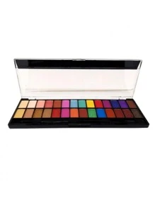 Paleta De Sombra Colorida Com 28 Cores - Belle Angel Festa Junina - Multicolorido - Visão 8