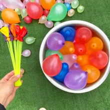 111 PCS Water Balloons - Buncho Balloons - Water Bombs - Slingshot Water Balloons - Fighting Water Balloons - Buncho Water Balloons - Water Balloons Games - Fill Party Water Balloons - Party Balloon Set For Kids - Multicolor - View 6