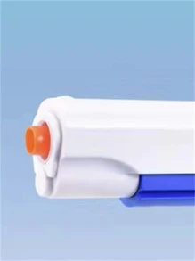 1 pieza Pistola de juguete azul manual cargando con suave - Azul y blanco - Ver 2