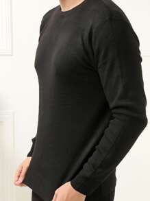 Men Sweaters - màu đen - Xem 5