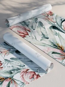 1roll Self-Adhesive Waterproof PVC Wall Paper, Modern Floral Pattern Wall Adhesive Roll For Home Easter - Multicolor - View 3
