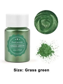 24 Couleurs X 20ml De Remplissage De Colle De Cristal Pigment De Perle De Fausse Iridescence D'accessoire De Fabrication De Bijoux De Boue De Cristal De Poudre De Mica