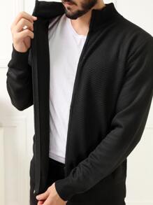 Men Sweaters - màu đen - Xem 6