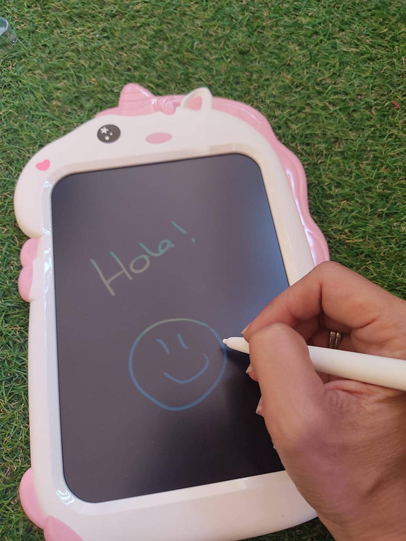 Lavagna Magica LCD 8,5 Pollici A Forma Di Dinosauro - Tablet Per Disegnare Per Bambini