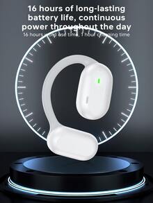 1入組air9真無線耳機,高音質運動單耳耳機 - 白色 - 查看 7