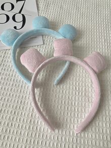 2入組中國風麻將髮箍,適用於化妝、敷臉、洗臉 - 彩色 - 查看 5