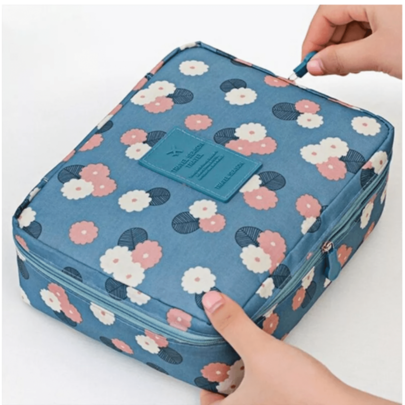 EUROTRUCK Cosmetiquera, Organizador de Maquillaje para Viaje.  Neceser de belleza e higiene personal para mujer. 1 Pieza.