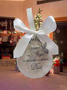 1入聖誕天堂紀念吊墜,適合作為父親節禮物裝飾