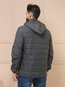 Men Winter Coats - Màu xám đen - Xem 3