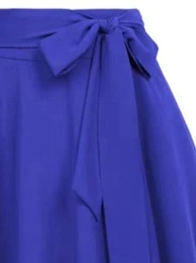 Women Skirts - Xanh đậm - Xem 2