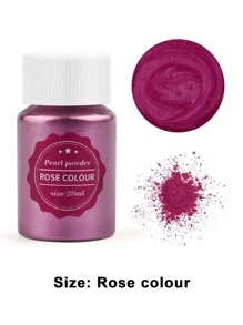 24 Couleurs X 20ml De Remplissage De Colle De Cristal Pigment De Perle De Fausse Iridescence D'accessoire De Fabrication De Bijoux De Boue De Cristal De Poudre De Mica