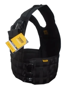 Chaleco Táctico Porta Placas Balísticas 2 Fundas - Negro - Ver 6