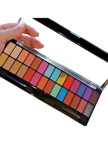Paleta De Sombra Colorida Com 28 Cores - Belle Angel Festa Junina - Multicolorido - Visão 2
