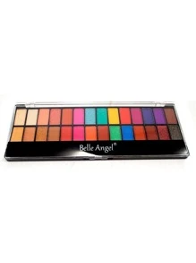 Paleta De Sombra Colorida Com 28 Cores - Belle Angel Festa Junina - Multicolorido - Visão 7