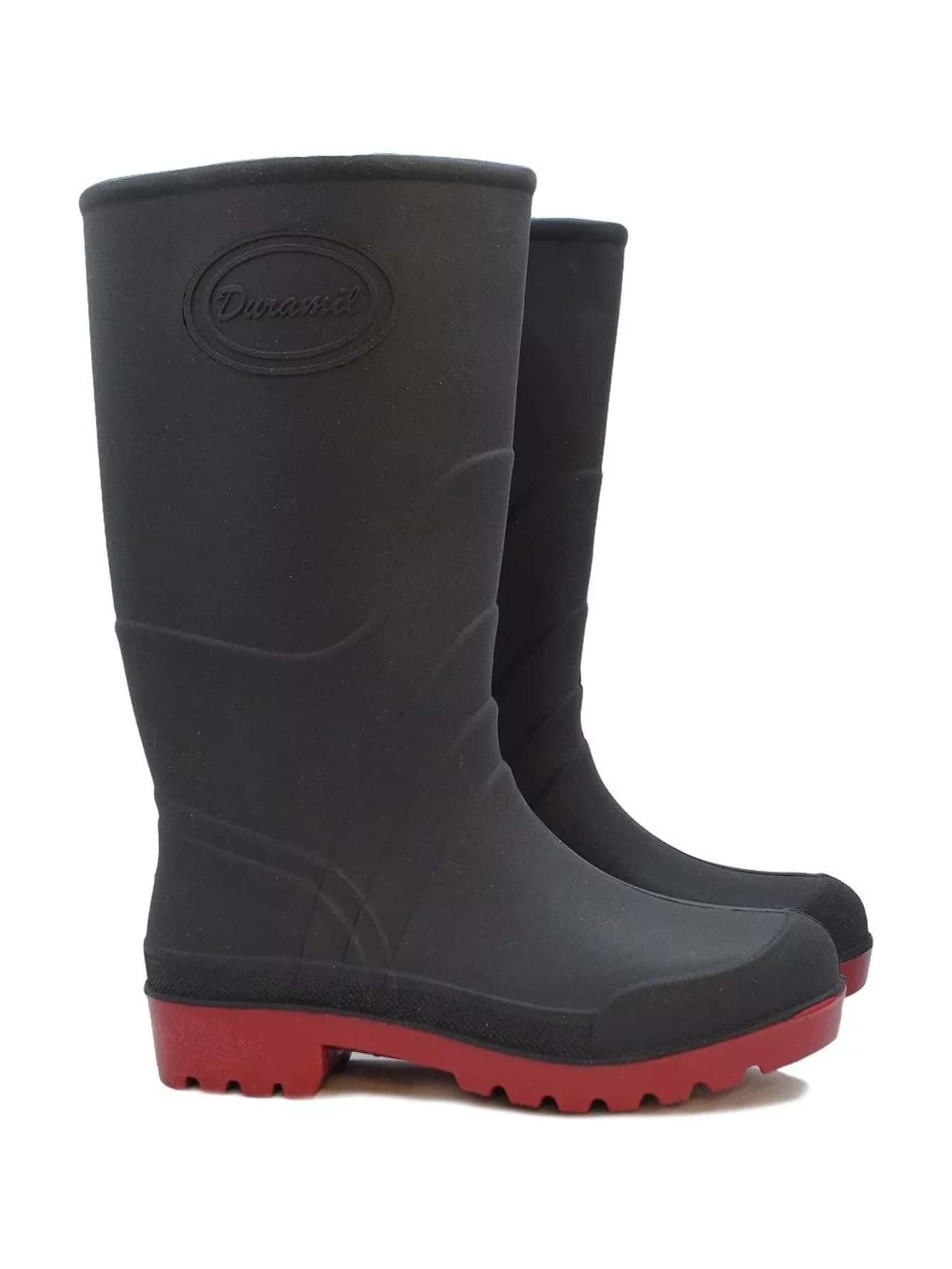 BOTA DE LLUVIA DURAMIL - Negro - Ver 1