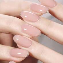 自尋平衡凝膠美甲護理甲油10ml,使用自尋平衡浸泡式led透明基底和面漆,長效凝膠甲油可供diy美甲使用,配合凝膠燈 - 無色 - 查看 2