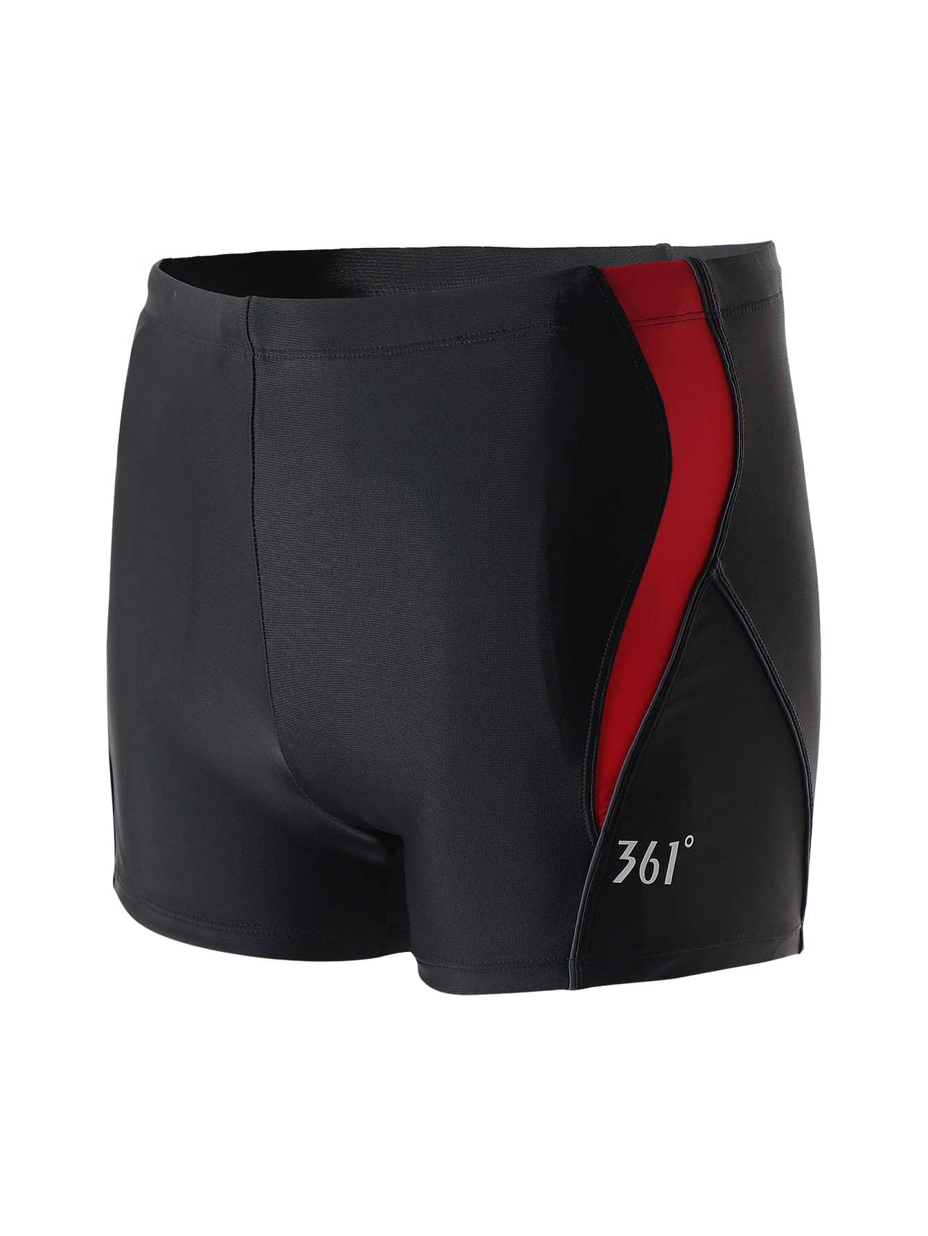 361degree 361 Men's Swimming Trunks Men's Swimming Anti-Embarrassment Swimming Boxer Shorts Quick-Drying Professional Hot Springs - Red - View 1
