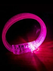 5入組隨機顏色led發光手環,適用於萬聖節派對、禮品袋裝填物。發光手鐲,海灘派對、夜店、音樂節、音樂會、led發光手鐲、夜光棒、男孩、女孩、生日、萬聖節禮物(不含電子元件) - 彩色 - 查看 7