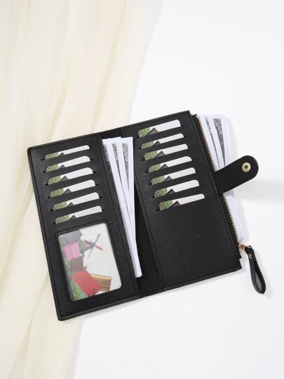 SOUTHLAND&KANGAROO محفظة سحاب مع جيب للعملة و نافذة لهوية البطاقات مطوية للنساء، محفظة بنقش من الأنماط، محفظة صغيرة عصرية للأعمال، هدية للذكرى السنوية، عيد الحب، عيد الميلاد للزوجين، للبنات، للسيدات، هدية للنساء، محفظة صغيرة، محفظة طويلة