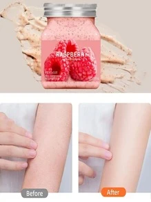 Exfoliante Corporal  Naural de Frutas Exfolia Cuerpo Sabor al Azar - Rosa - Ver 4