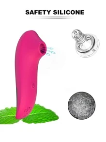 Vibrador Succionador De Clítoris Para Mujer, 5 Modos De Succión, Estimulador De Clítoris Y Pezón, Juguete Sexual Para Adultos, Masturbación Femenina, 1 Unidad
