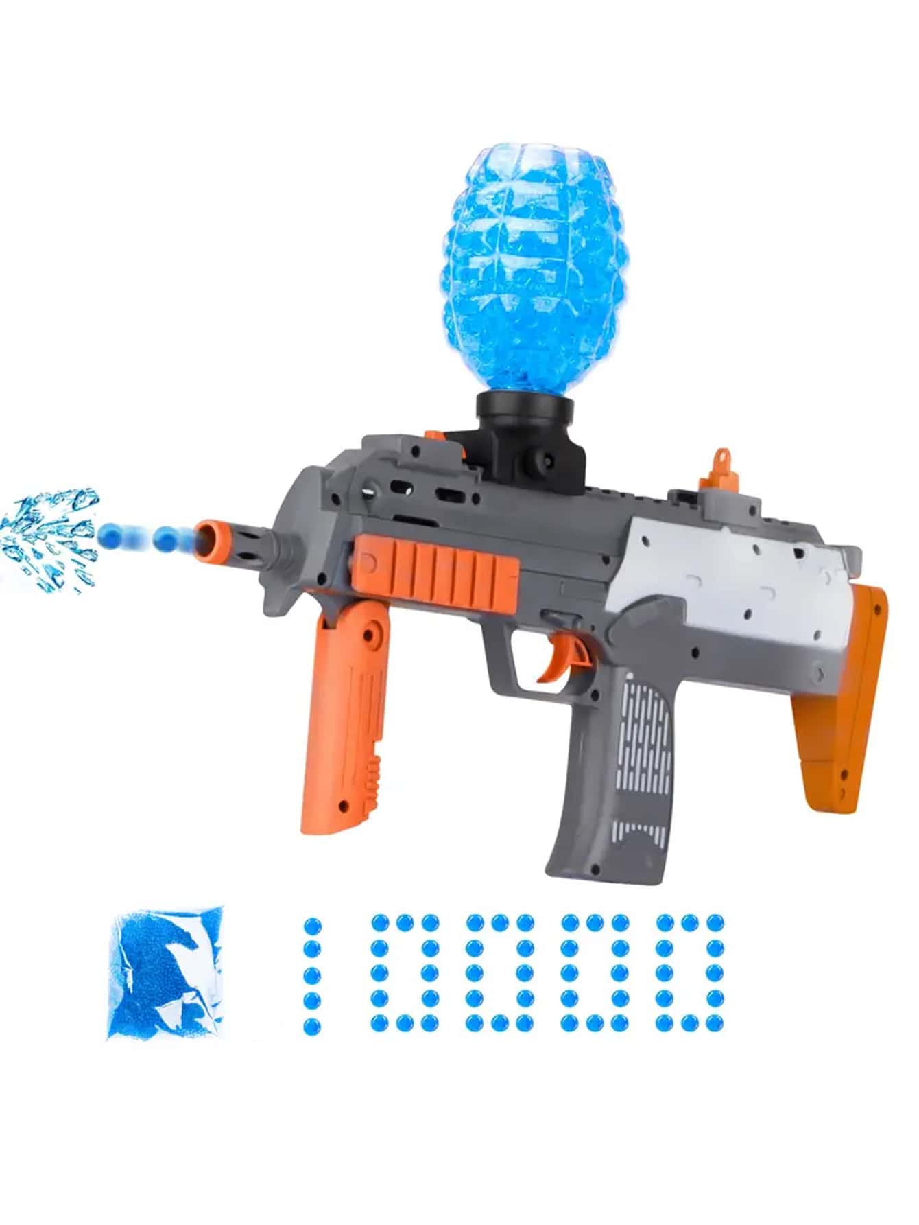 Pistola de juguete amarillo agua cuenta huevo adecuado para exterior jugar - Amarillo - Ver 1