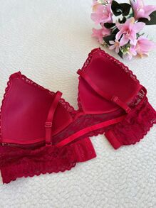 Women Bras & Bralettes - 紅色 - 查看 4