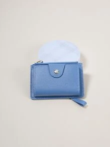 Korean Style 2023 New Short Wallet Gifts For Teachers - Blue - View 1