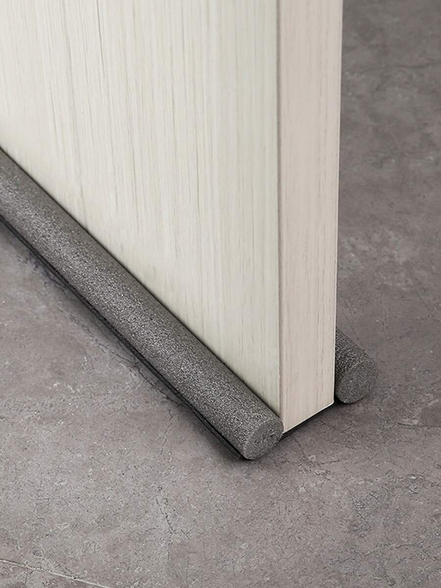 1入組90cm家庭門下裝密封和防噪音條,防風和麵團條,隔熱,防塵,防風,門和窗戶縫隙橡膠條