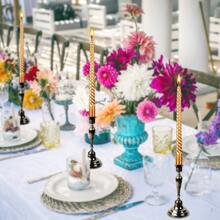 1 Box Of 4 Spiral Candles 10 Inches Bottom Diameter 2cm Burning 8 Hours Spiral Metal Cone Candle Spiral Candle No Drip, Taper Candle, Long Candle, Unscented Dinner Candle Party Party Wedding Decoration Halloween, Spooky, Autumn, Festival, Holiday , Winter, Holiday, Festival,Room Decor,Gifts