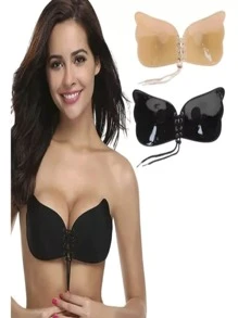 Brasier Strapless Invisible Sin Tirante - Negro - Ver 2