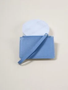 Korean Style 2023 New Short Wallet Gifts For Teachers - Blue - View 3