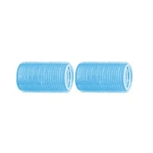 5PCS Hair Rollers,Big And Mini Sizes Wave Curly Hair Curlers DIY Hair Styling Tools For Barber Salon Home Use(Contains 5Pcs Clips) - Blue - View 3
