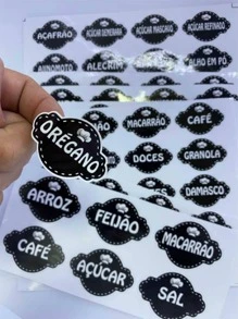 Kitchen Sticker - 黑色 - 查看 2