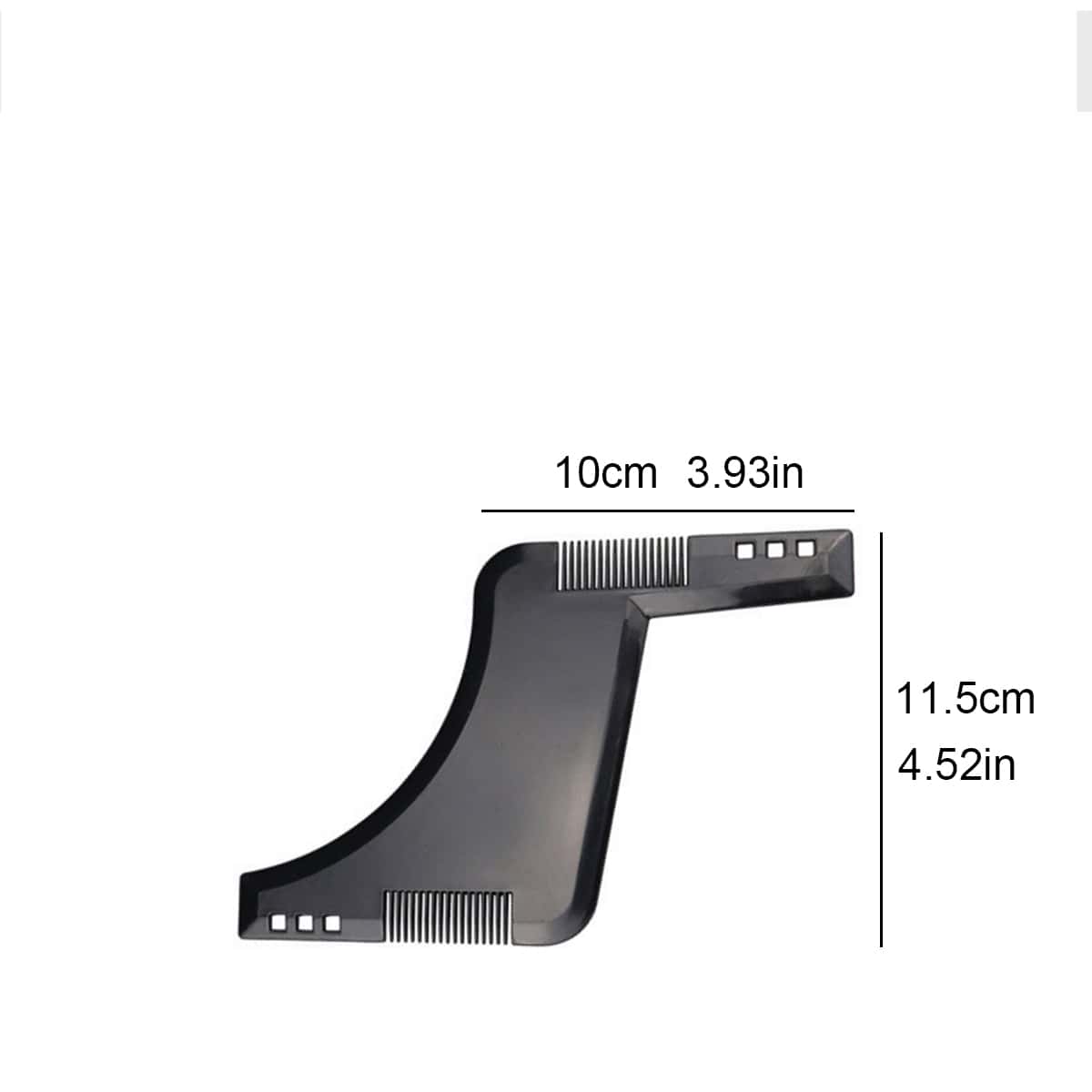 1PC Hot Beard Shaping Comb Styling Template Beard Hair Brush For Hair