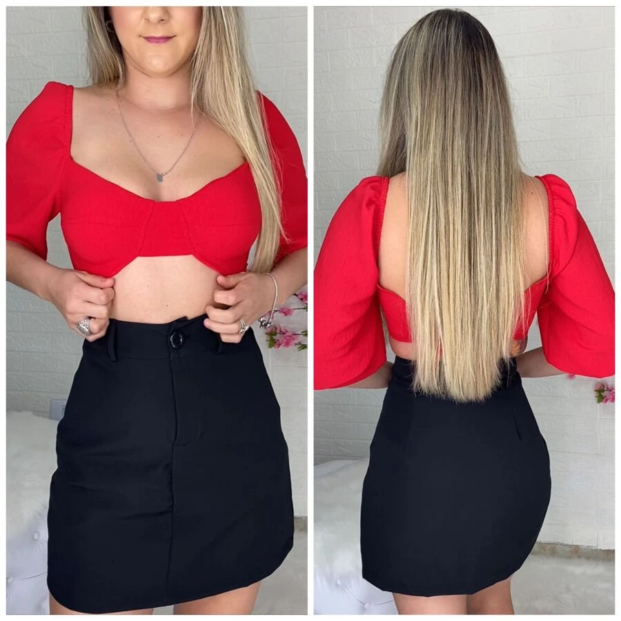 Women Tops - Đỏ - Xem 1