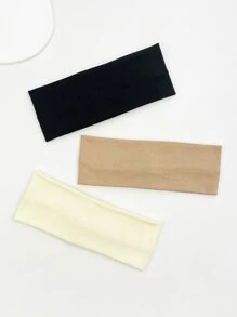 3入組瑜伽運動髮帶,適用於日常鍛煉 - 彩色 - 查看 1