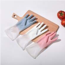 Guantes azul de silicona - azul degradado - Ver 1