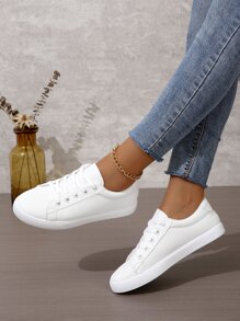 Women Casual Sport Shoes New Fashion Sneakers Vulcanized Shoes (Note: The Shoes Run Small, Wide Toe Box And Wide Feet, It Is Recommended To Buy One Size Larger)