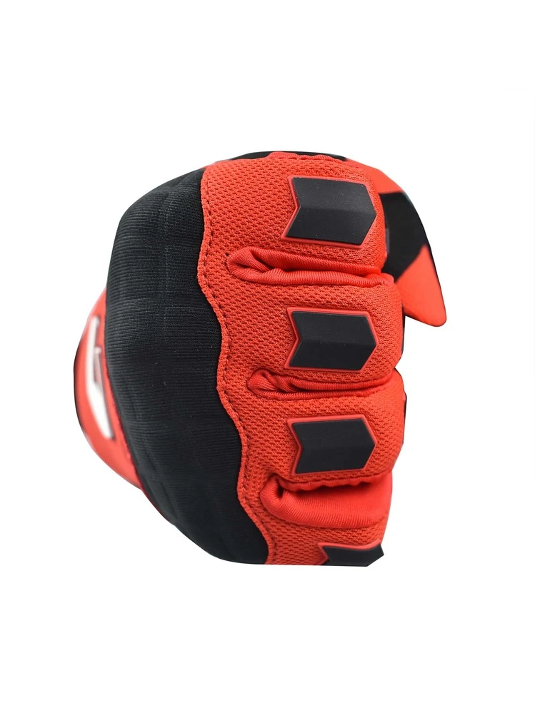 WESTWOOD FOX Guanti da Moto per Uomo Donna, Guanti da Moto Touch Screen Traspiranti con Dita Intere per Ciclismo su Strada, ATV MTB, Corsa, Ciclismo, Escursionismo, Gare di Motocross (Nero, M