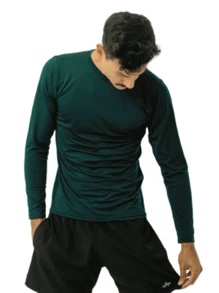 Men T-Shirts - Army Green - View 1