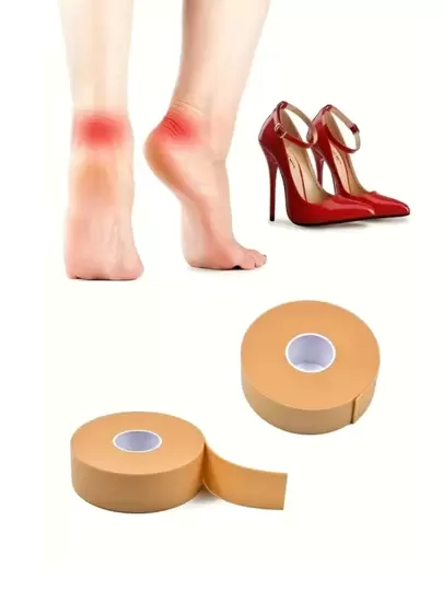 1 Roll Customizable Anti-Friction Waterproof Adhesive Tape, Suitable For Fingers, Toes, Heels, Can Be Used For All Shoes