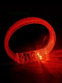 5入組隨機顏色led發光手環,適用於萬聖節派對、禮品袋裝填物。發光手鐲,海灘派對、夜店、音樂節、音樂會、led發光手鐲、夜光棒、男孩、女孩、生日、萬聖節禮物(不含電子元件) - 彩色 - 查看 6