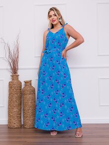 Women Dresses - Màu xanh lam - Xem 1