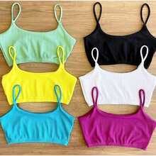 Women Tops - 玫紅色 - 查看 3