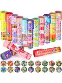 6pcs Kaleidoscope, 14cm - Multicolor - View 3