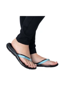 Women Flip-Flops - Màu xanh lam - Xem 1